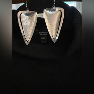 Silpada Sterling Silver Hammered Earrings